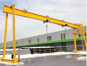 Grúa de pórtico de una sola viga de nuevo tipo europeo de <span class=keywords><strong>20</strong></span> toneladas con control remoto - Product Image 6