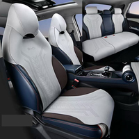 Housse de siège de voiture en cuir protéger coussin pour byd yuan plus atto 3 2021 2022 2023 2024 2025 accessoires auto kits style sport