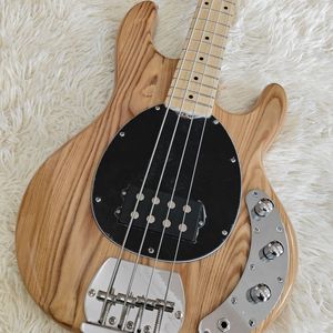 Basse électrique <span class=keywords><strong>Music</strong></span> <span class=keywords><strong>Man</strong></span> 4 5 cordes en bois naturel de haute qualité, qualité professionnelle pour les performances rock, élégante - Product Image 3