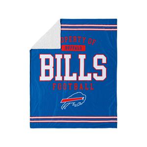 ผ้าห่มขนแกะลายทีม NFL Buffalo Bills พร้อมโลโก้แบบเส้นตรง ขนาด 150 <span class=keywords><strong>x</strong></span> 200 ซม. สำหรับผู้ใหญ่ 男女兼用 - Product Image 2