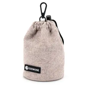 Fournitures pour animaux de compagnie Vente chaude Pochette de friandises pour chien pour l'entraînement Traiter Snack Sacs Pochette de récompense Porte-friandises pour chien avec clip Friandises pour chien