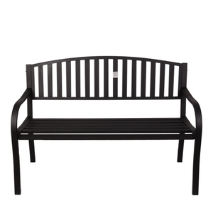 Suministro de fábrica, Banco de Metal para jardín, silla de Banco de Metal resistente para exteriores para patio trasero - Product Image 4