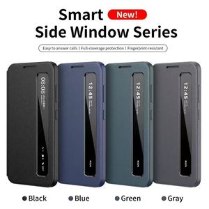 <span class=keywords><strong>Funda</strong></span> de lujo de cuero tipo flip IDEAL Factory Smart Side Window Series al por mayor para <span class=keywords><strong>Samsung</strong></span> <span class=keywords><strong>S22</strong></span> S23 S24 S25 S26 <span class=keywords><strong>Ultra</strong></span> - Product Image 6