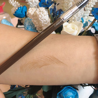 Crayon à sourcils vegan longue tenue personnalisé, étanche, avec taille-crayon, marque privée, best-seller