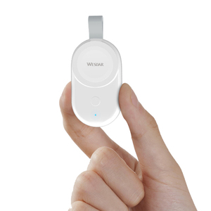 Chargeur sans fil magnétique OEM Mini 1100mAh 3W portable à charge rapide <span class=keywords><strong>pour</strong></span> IWatch et <span class=keywords><strong>montre</strong></span> connectée - Noir - Product Image 2