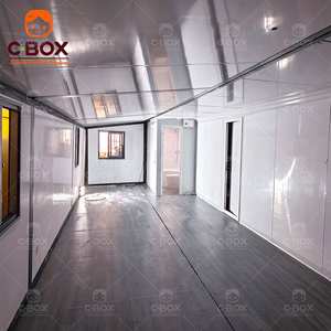Cbox Maison préfabriquée facile à assembler de 40 pieds, luxueuse et extensible, avec cuisine, hôtel mobile, camp de travail, maison modulaire en conteneur - Product Image 5