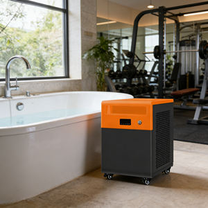 Máquina de Baño de Hielo de <span class=keywords><strong>Laboratorio</strong></span>, Enfriador de Agua, Compresor Refrigerado por Aire, Recirculación de Refrigeración, Pantalla Digital, 1.4HP, Directo de Fábrica - Product Image 1