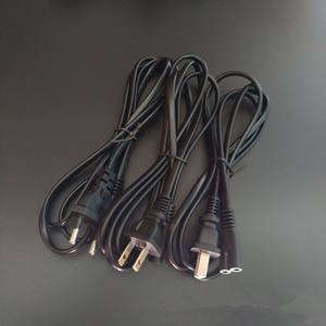 유럽 표준 2 플러그 L 타입 8 자 테일 AC 전원 코드 2*0.75 사각 플랫 케이블 전원 케이블 모든 구리 전원 플러그 케이블 - Product Image 2