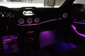 Symphony ไฟตกแต่งภายในรถยนต์ W117สำหรับ <span class=keywords><strong>Mercedes</strong></span> Benz CLA W117 <span class=keywords><strong>GLA</strong></span> X156 W156ช่องลมแดชบอร์ดไฟ LED - Product Image 6