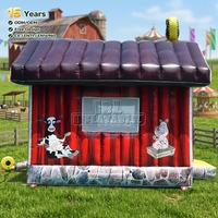Château gonflable commercial CE en PVC pour enfants, idéal pour la location événementielle