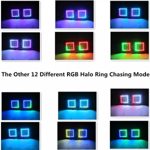 थोक अनुक्रमिक नेतृत्व हेलो पोड 3 इंच फ्लश माउंट क्यूब कार लाइट एक्सेसरीज़ - Product Image 6