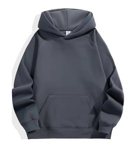 100% coton épais lourd éponge française de haute qualité vierge surdimensionné Streetwear logo personnalisé sweats à <span class=keywords><strong>capuche</strong></span> pour hommes - Product Image 2