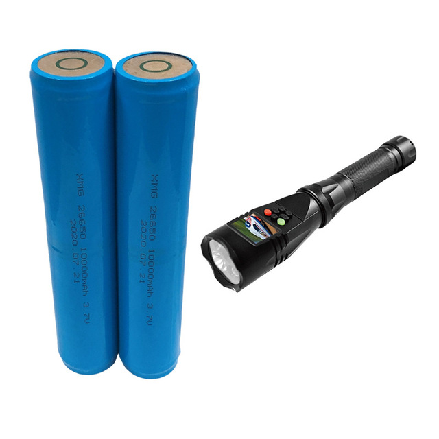 Custom Xinminggao 18650 Battery Pack 4400mAh 3.7V LiNiMnCoO2 Cathode Explosion Proof Flashlight OEM BMS Protection Board -20C