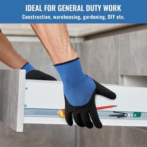 Guantes Ligeros para Electricistas de 400V, Aislantes de Bajo Voltaje, Impermeables de Doble Cara, Antiestáticos de Látex XL para Manos y Brazos - Product Image 4
