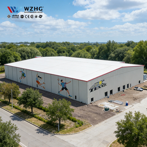 Pista de Pádel con Estructura de Acero, Diseño Moderno Insonorizado, Sostenible y Preconstruido, con una Vida Útil de 50 Años para Universidades - Product Image 1