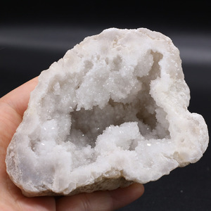 Cristal de cuarzo transparente Natural, <span class=keywords><strong>geoda</strong></span> blanca para Feng Shui, venta al por mayor - Product Image 4