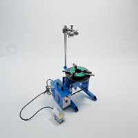 Positionneur automatique de soudage léger de 30kg avec support de torche de soudage et mandrin de soudage