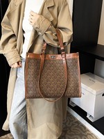 Sac à main et sac bandoulière vintage en PU résistant à l'eau pour femme de la marque de luxe Designer Louis avec motif monogramme