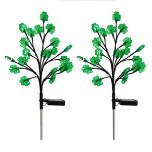 Lámpara Solar de Luciérnaga para Jardín, Luz LED de Paisaje, Enchufe de Rama de Árbol Solar de Navidad, Luz de Césped Impermeable para Exteriores - Product Image 4