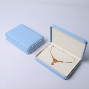Manufacturer Premium Luxurious Pu Leather Jewelry Set <b>Box</b> for <b>Rings</b> Bangles Pendants with Personalized Brand logo - Product Image 6
