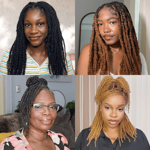 Cheveux Brésiliens Vierge Afro Kinky en Vrac Grand Paquet Cheveux Humains Afro Kinky pour Dreadlocks Tresses Extensions - Product Image 5