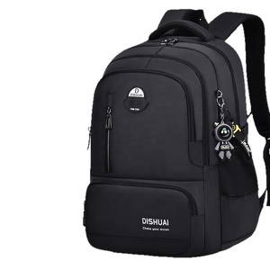 <b>Waterproof</b> Student <b>Backpack</b> Large Capacity <b>School</b> Bag Lightweight Oxford Laptop Compartment Custom Logo for Travel 35-45L - Product Image 1