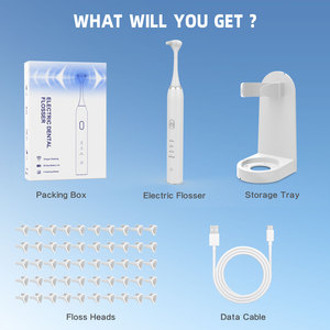 Electric Dental Flosser 50 Replaceable Heads 3 Modes Tongue <b>Cleaning</b> For Home Use - Product Image 6
