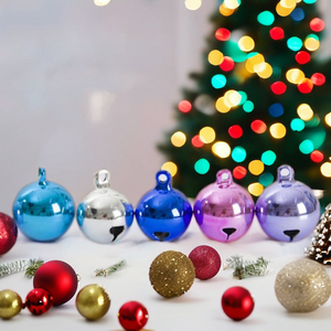 Hoge kwaliteit 12mm kleine mini messing belletjes knutselwerk DIY metaal glanzende kerstbelletjes voor festival feestdecoraties sieraden kat - Product Image 6