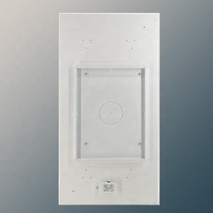 Panel de calentamiento infrarrojo sin marco de 500W-Vidrio blanco y negro, protección contra sobrecalentamiento - Product Image 3
