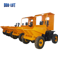 Mini-dumper 4x2 4x4 de 1 à 5 tonnes avec cabine à vendre