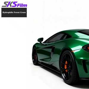 <span class=keywords><strong>Film</strong></span> de protection pour voiture en vinyle vert forêt brillant PET, enveloppement complet de la carrosserie, 7,5 mil, avec protection anti-jaunissement, résistant aux UV, durable et longue durée - Product Image 2