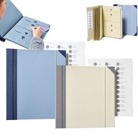 Carpeta Manila Personalizada con Encuadernación a Color, Tamaño A4, Organizador de Archivos con Impresión UV para Documentos Importantes Familiares