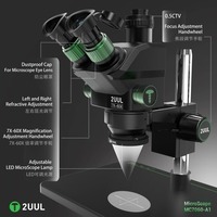 2UUL MC7060-A1 Trinocular Precision Mobile Phone Repair Special Microscope 7-60 Multifunctional