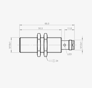 Sensor de Proximidad Inductivo B-ALLUFF BES007L BES M18MI-NSC80B-S04G Nuevo y Original en Stock - Product Image 1