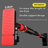 Barre de traction murale en acier sans perçage pour intérieur, barre de gymnastique horizontale pour porte, équipement de fitness et musculation à domicile pour enfants
