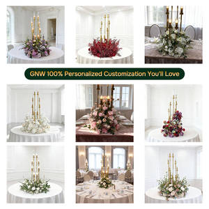 GNW <strong>Flower</strong> Wreath Centerpiece Artificial <strong>Flower</strong> Wedding <strong>Table</strong> Centerpieces Wedding Decoration Decorative Small <strong>Arrangement</strong> - Product Image 2