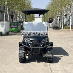 Carrito de golf eléctrico de alta resistencia para 4 personas, adecuado para transporte en complejos turísticos y propiedades privadas. - Product Image 3
