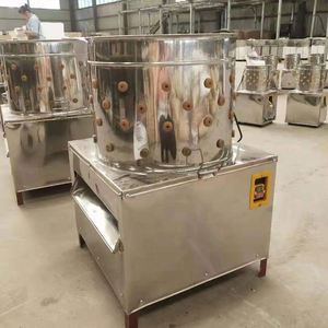 Machine d'épluchage des plumes pour volailles (poulets, canards, oies), entièrement automatique, usage commercial et domestique, en acier inoxydable - Product Image 2