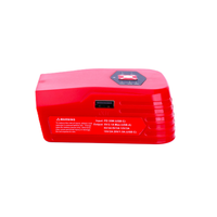 Chargeur d'adaptateur de batterie d'outil électrique pour Milwauks 18V perceuse batterie au Lithium convertisseur de batterie
