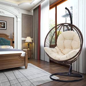 Hot <b>Sale</b> Garden Patio Swing Outdoor Indoor Wicker Basket Hanging <b>Egg</b> <b>Chair</b> - Product Image 5