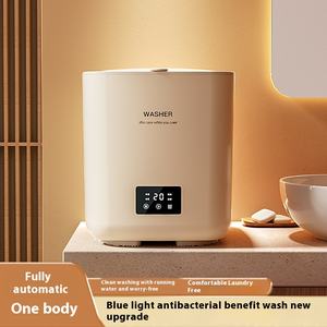 Mini laveuse à eau électrique automatique grande capacité de 7L pour la déshydratation de petits objets pour une utilisation en dortoir-pour chaussettes sous-vêtements - Product Image 2