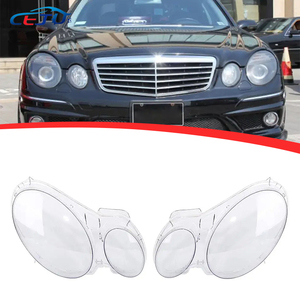 Capuchons transparents d'abat-jour de phare de voiture ABS pour <span class=keywords><strong>Mercedes</strong></span> <span class=keywords><strong>Benz</strong></span> Classe E <span class=keywords><strong>W211</strong></span> S211 E200 <span class=keywords><strong>E320</strong></span> E350 E500 E55 E63 AMG 2003-2008 - Product Image 1