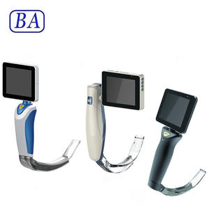 Laringoskop LED serat optik sekali pakai medis, dapat digunakan kembali/anestesi laringoskop - Product Image 1