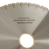 Disque de coupe diamanté silencieux industriel Arix U de 14-18 pouces pour quartzite, quartz et granit, outils d'affûtage OEM JDK