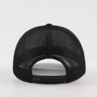 Gorra Trucker Clásica de 6 Paneles al por Mayor, Gorra de Malla con Logotipo Bordado Personalizado, Gorra de Béisbol Negra Unisex para Deportes al Aire Libre, Gorra Deportiva Estilo USA