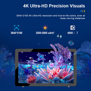 1080P Android cửa sổ OS LCD kỹ thuật số biển và hiển thị 2000nits ngoài trời tương tác cảm ứng kiosk Totem màn hình quảng cáo - Product Image 4