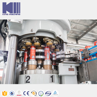 Machine de remplissage automatique 3-en-1 pour bombes aérosols King Machine avec haut niveau de sécurité