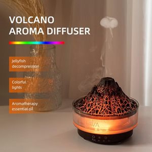 260ml di olio essenziale vulcanico portatile elettrico diffusore aromaterapia umidificatore telecomando nebbia fredda plastica per uso domestico - Product Image 3