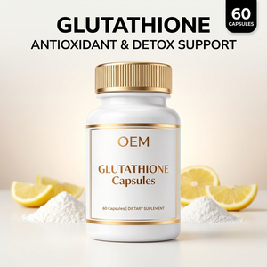 Capsules de Glutathion OEM, 60 Capsules, Complément Antioxydant, Complément Herbal, Fabrication en Marque Blanche - Product Image 1