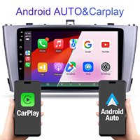 Autoradio 9 pouces avec commande au volant, DVR, Plug & Play, compatible avec le système d'origine Toyota Avensis 2009-2013